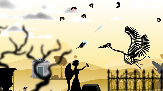 A Quiver of Crows testuje prestrelku s poletujcimi vranami 