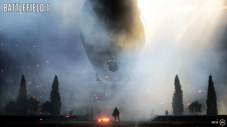 Zbavn bug v Battlefield 1 sprav zo vzducholode ohniv torndo