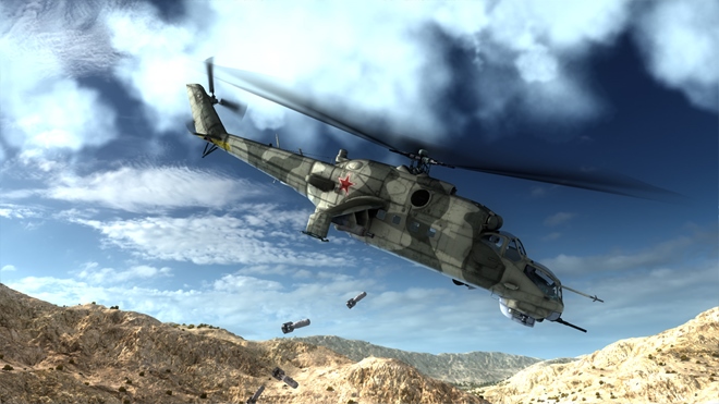 Slováci vypustili na Steame svoj vrtuľník v hre Air Missions: HIND