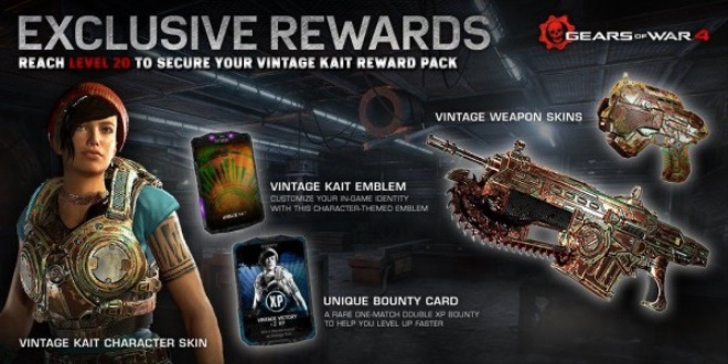 Ak sa zastnte Gears of War 4 multiplayeru, dostanete bonusy