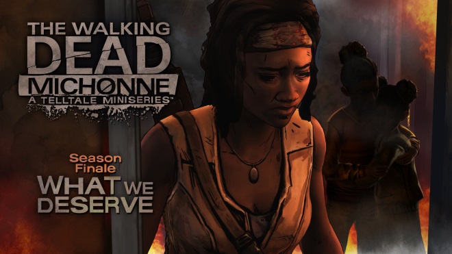 Prv zbery z finle minisrie The Walking Dead: Michonne