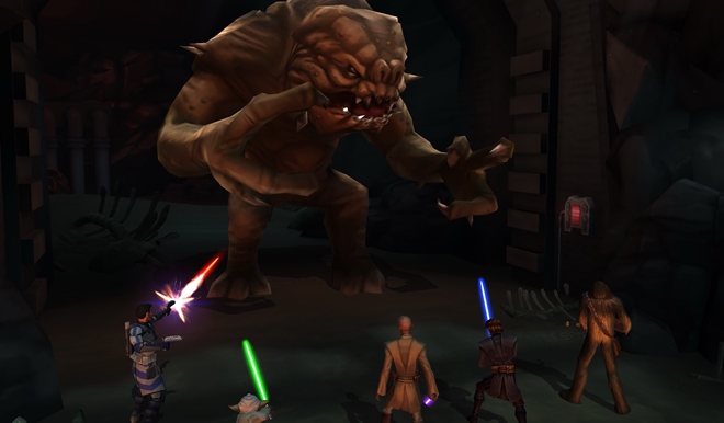 Star Wars: Galaxy of Heroes pridva do hry spoloenstv a skupinov njazdy