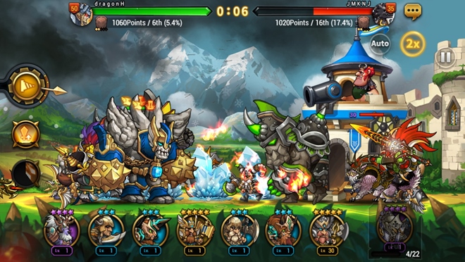 Akn RPG Seven Guardians zato na Android a iOS 
