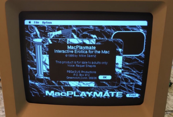 MacPlaymate - erotick hra pre Mac z druhej polovice 80. rokov