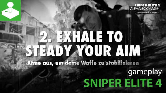 Gamescom 2016: Gameplay zo Sniper Elite 4