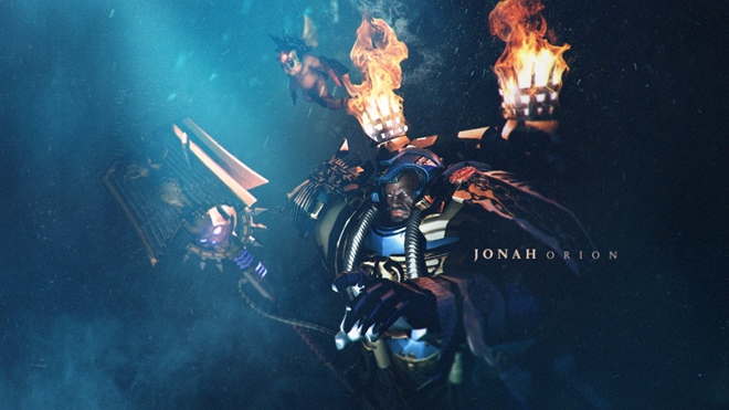 Vesmrnych marikov v Dawn of War III podpor aj hrdina Jonah Orion