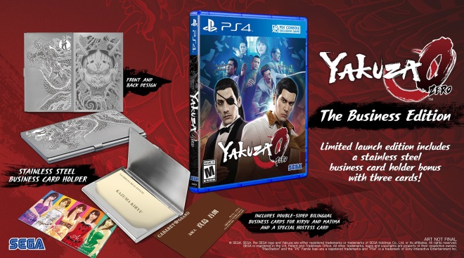 Yakuza 0 predstavuje The Business Edition pre Severn Ameriku a pridva nov trailer