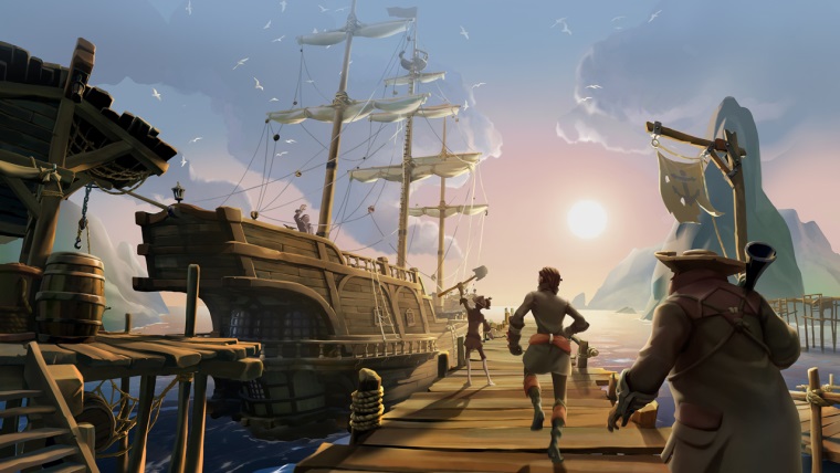 Sea of Thieves ukazuje gameplay, Rare hovor o PC verzii