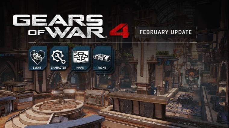 Gears of War 4 dostva februrov update, spust aj Valentnsky event