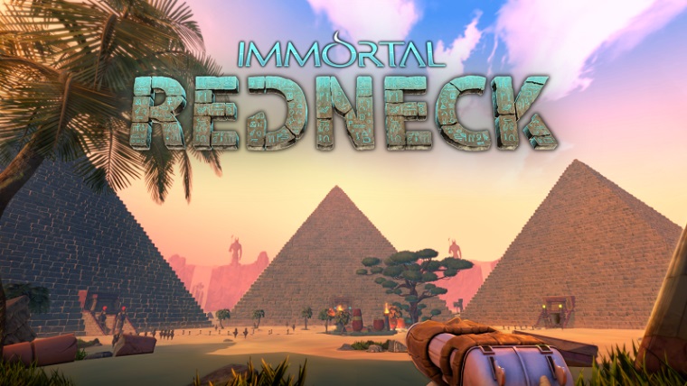 Strieľačka Immortal Redneck vám predvedie svoju nabušenú akciu v starovekom Egypte už 25. apríla