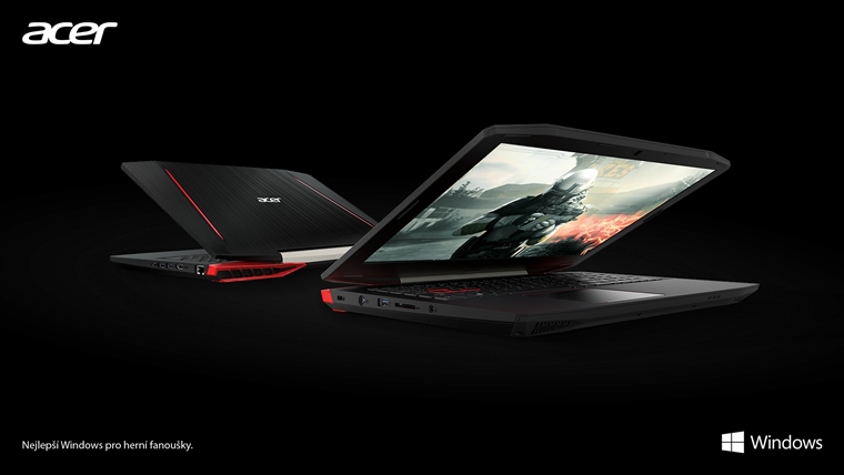 Hern notebook Acer Aspire VX 15: dostupn hranie na cestch