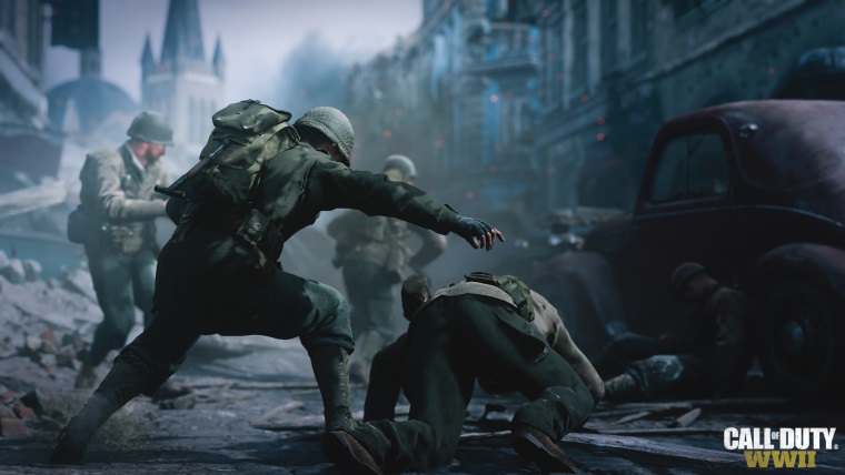 Kampa Call Of Duty WWII bude rozprva prbeh aj poas hratenosti, nebude ma regenerciu zdravia