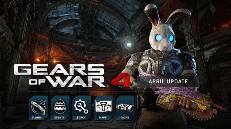 Gears of War 4 dostva aprlov update s vekononou tmou