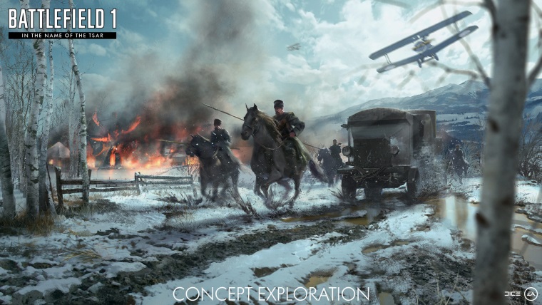 Battlefield 1 predstavuje aliu expanziu In The Name Of The Tsar