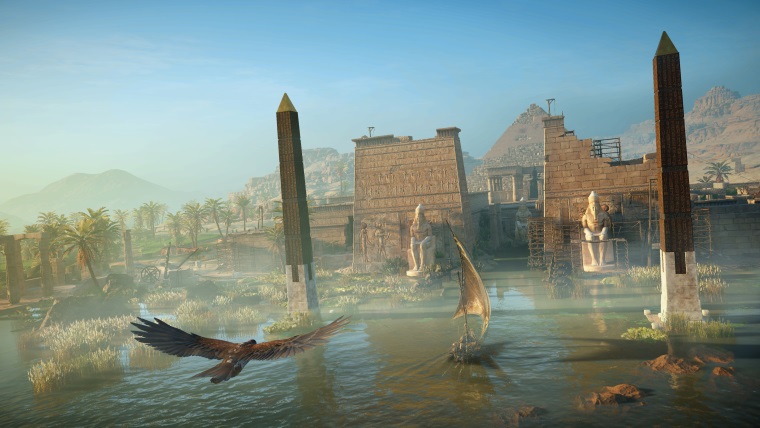Assassins Creed: Origins ukazuje mapu prostredia
