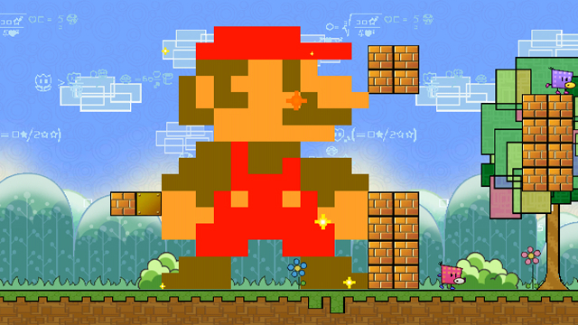 Super Paper Mario Hra obsahuje mnostvo humornch scnok a narok na produkciu Nintenda.