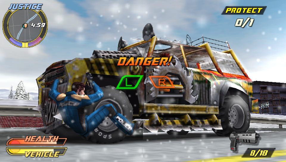 Pursuit Force: Extreme Justice Nielen vy dokete skka na aut, nauili sa to aj nepriatelia.