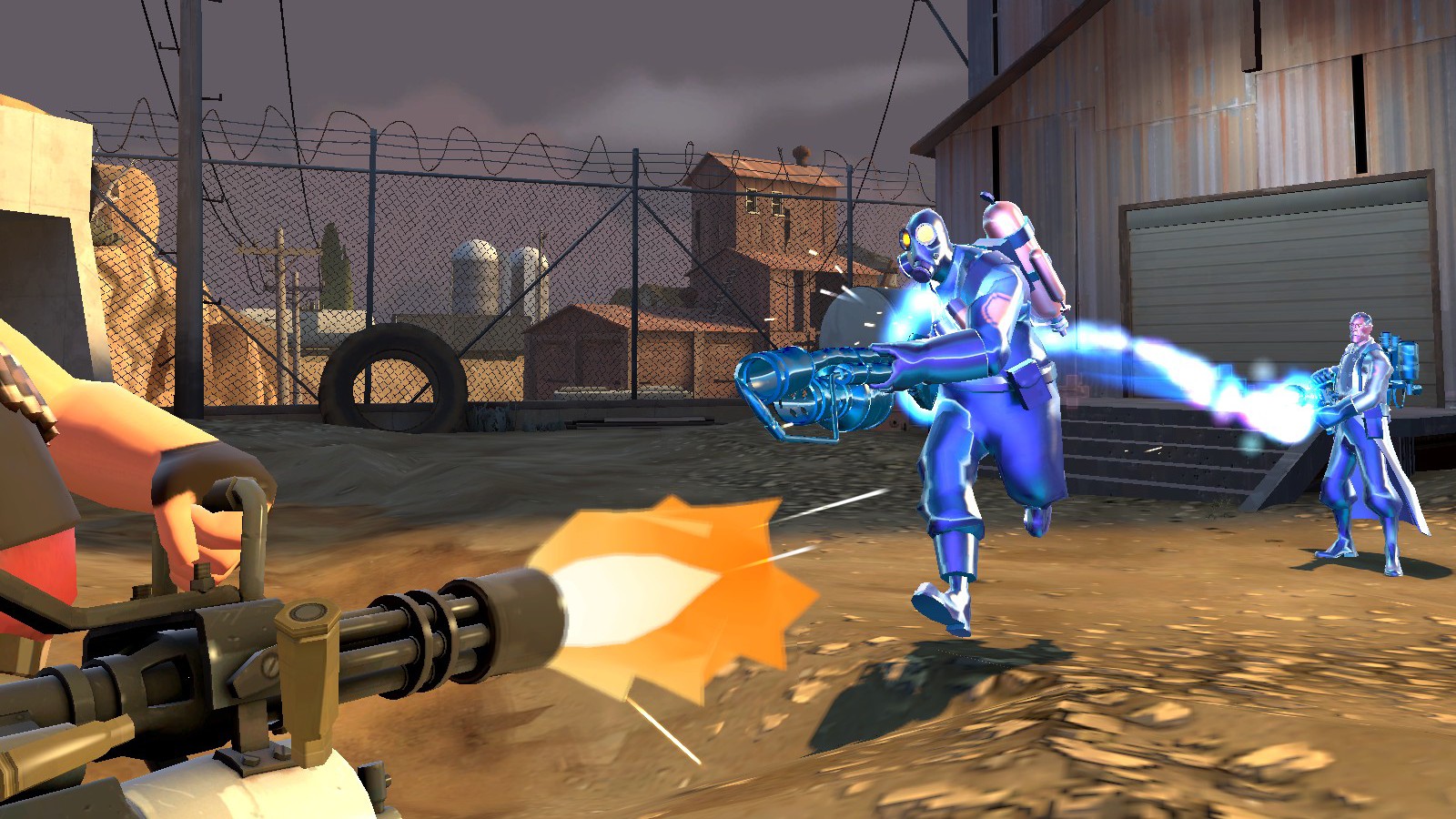 Team Fortress II Medik umožní prekonať obranu nepriateľov.