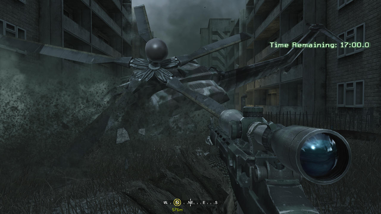 Call of Duty 4: Modern Warfare Naskriptovan scna, ktor vm doslova vyraz dych. Vlastne, skoro ako vetky.