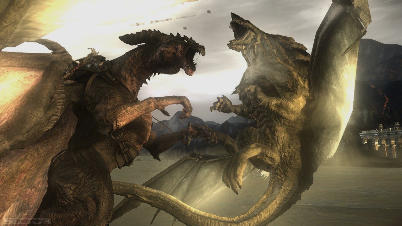 Lair Bitka medzi dvoma drakmi je vyrieen formou minihry.
