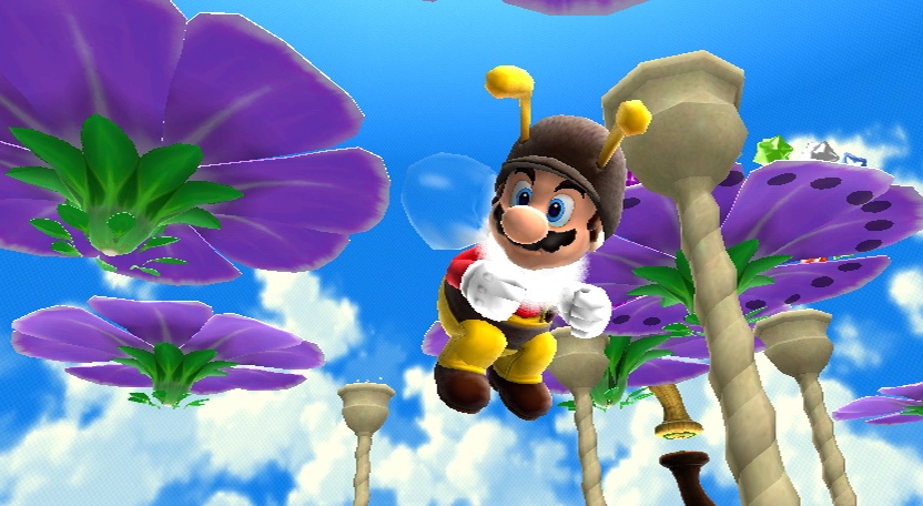 Super Mario Galaxy Velia podoba vs dostane tam, kam sa normlne nedostanete.