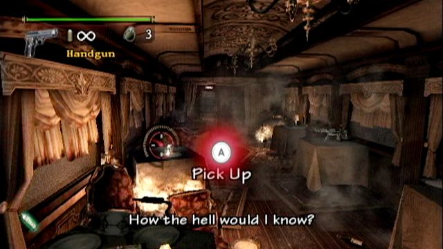 Resident Evil: The Umbrella Chronicles V prostrediach je schovanch mnostvo dobrt, vrtane zbran a power-upov.