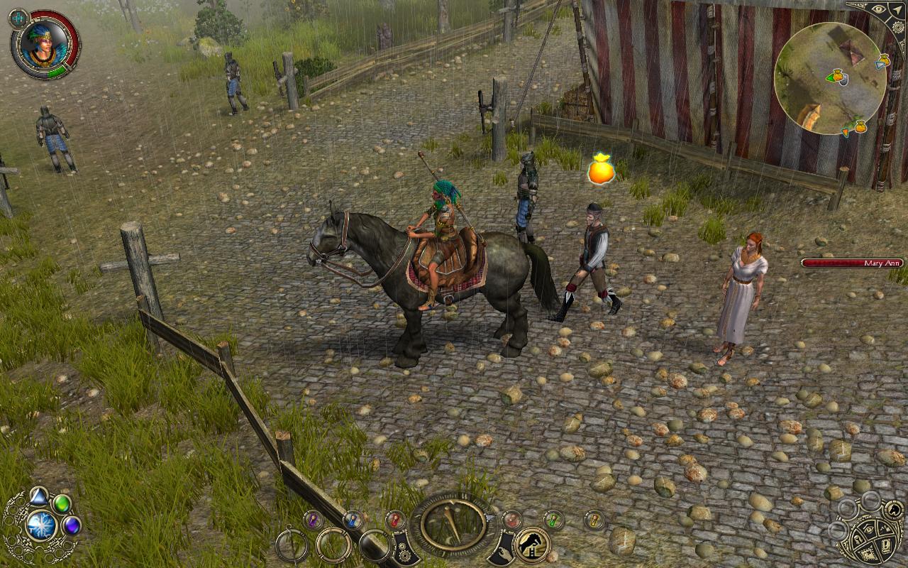 Sacred 2: Fallen Angel Najskr budete jazdi na koni, neskr na svojom uniktnom zvierati.