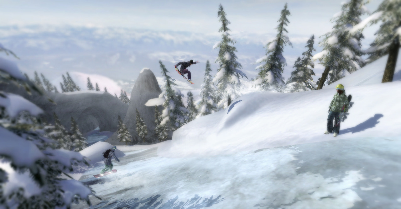 Shaun White Snowboarding Kad z rezortov m svoje arovn miesta, len ich objavi.