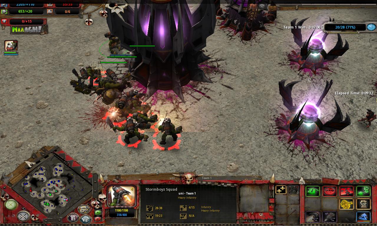 Warhammer 40K: Dawn of War - Soulstorm Nikto nebude bez povolenia stava na mojom pozemku!