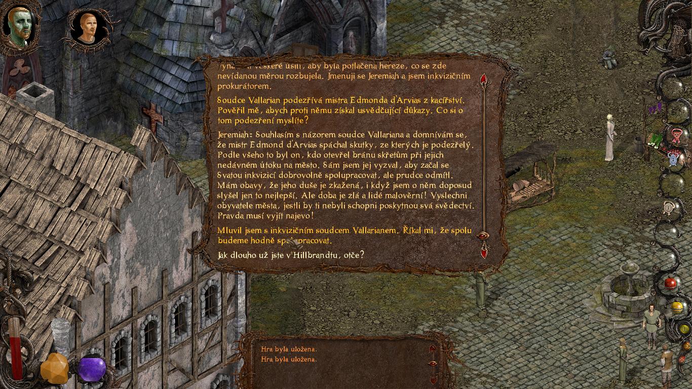 Inquisitor Hromady nezivnho textu vs bud ubja.
