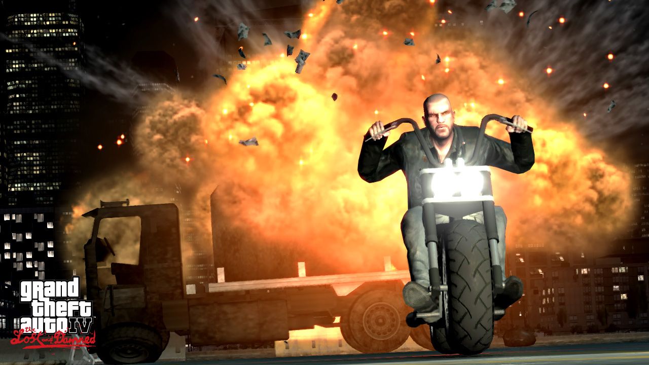 Grand Theft Auto IV: The Lost and Damned Vaka novm vbunm hrakm budete podobn scny vdava pomerne asto.