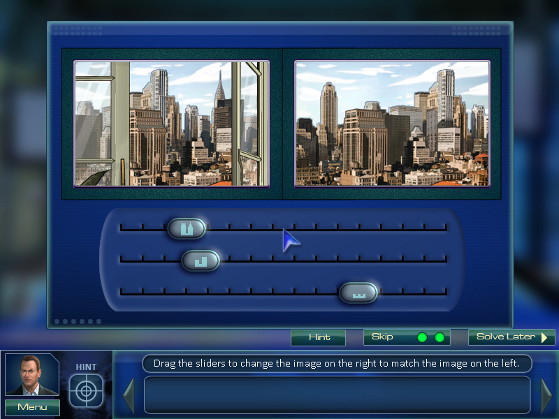 CSI: NY Zostavenie panormy Manhattanu vyzer ako malina, ale hra vyaduje milimetrov presnos.