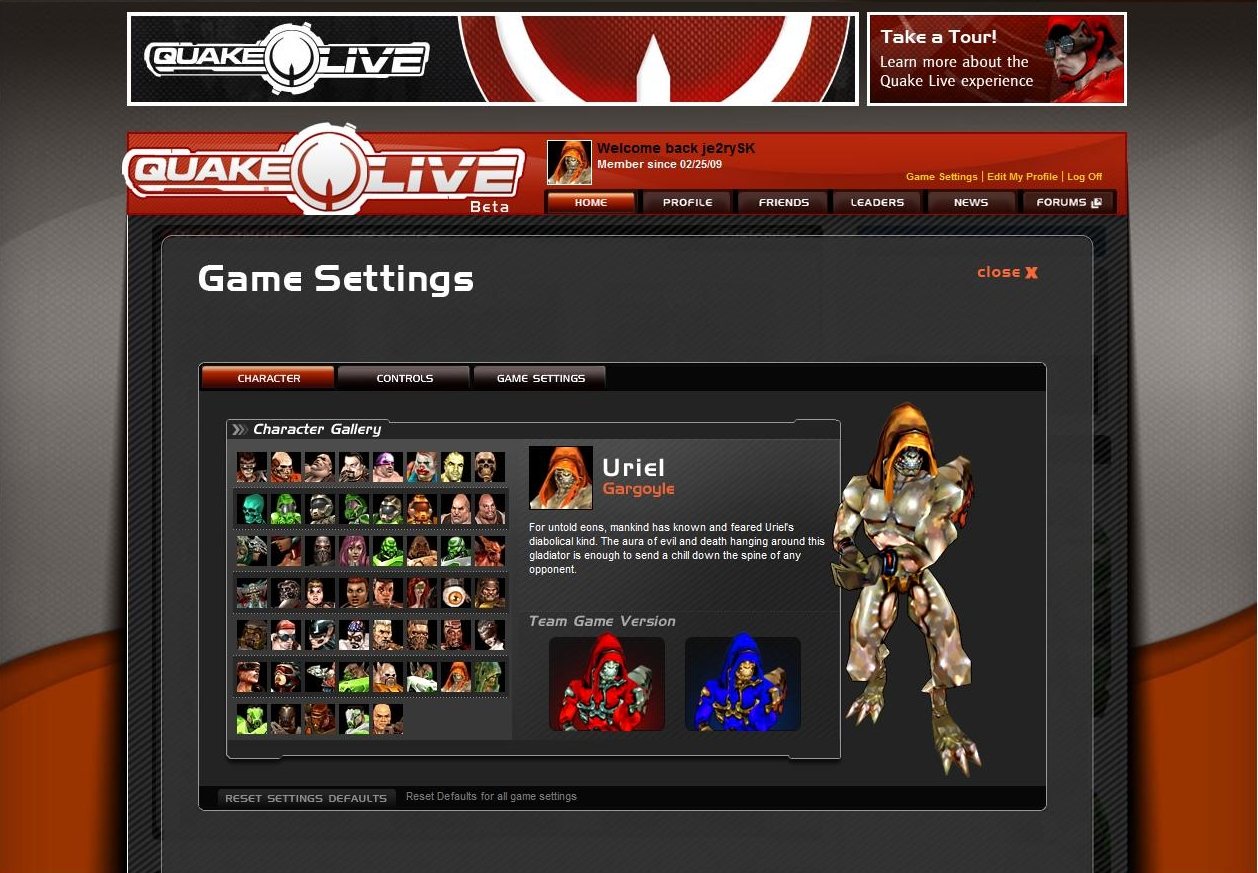 Quake Live Nastavte si vho avatara poda ubovle
