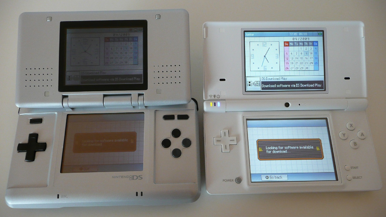 Predstavujeme Nintendo DSi Vysok jas = meniu vdr na jedno nabitie.