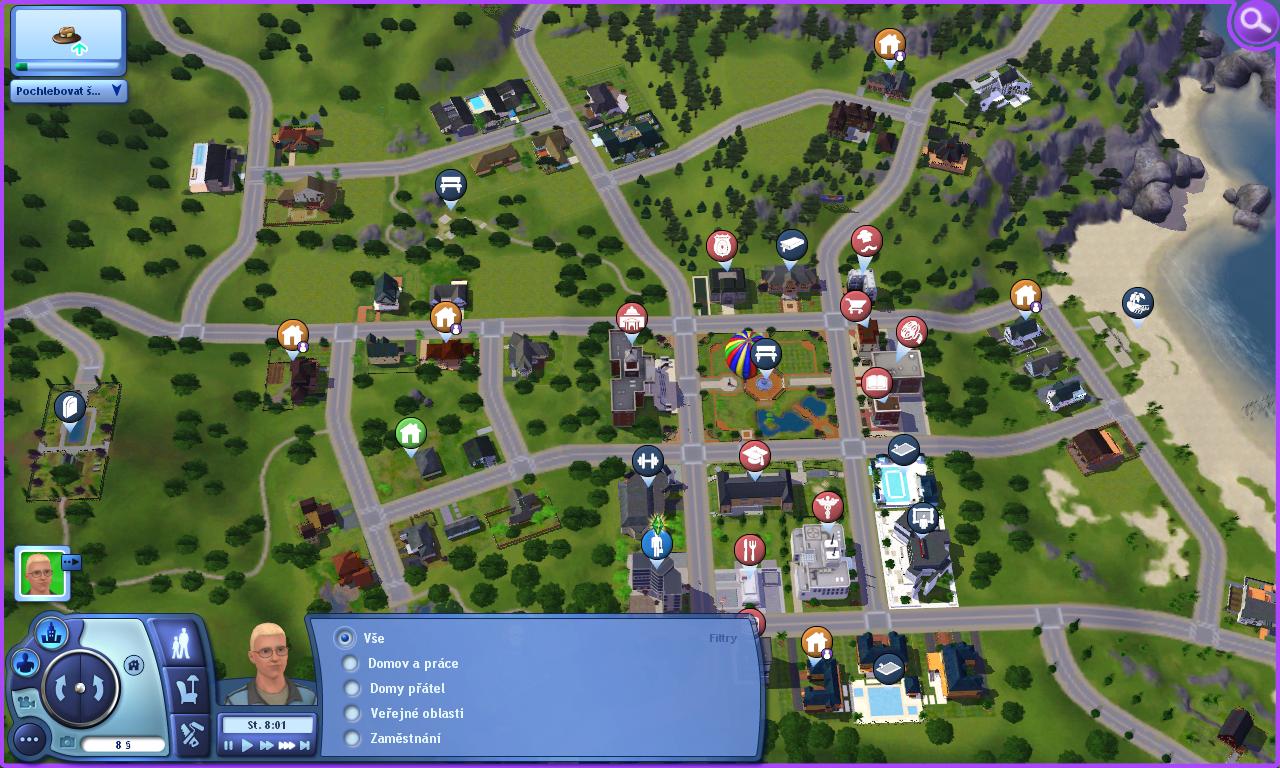 The Sims 3 Samotn mesteko predstavuje idelny priestor pre bvanie... koda e idely su v naej realite dos pokrten.