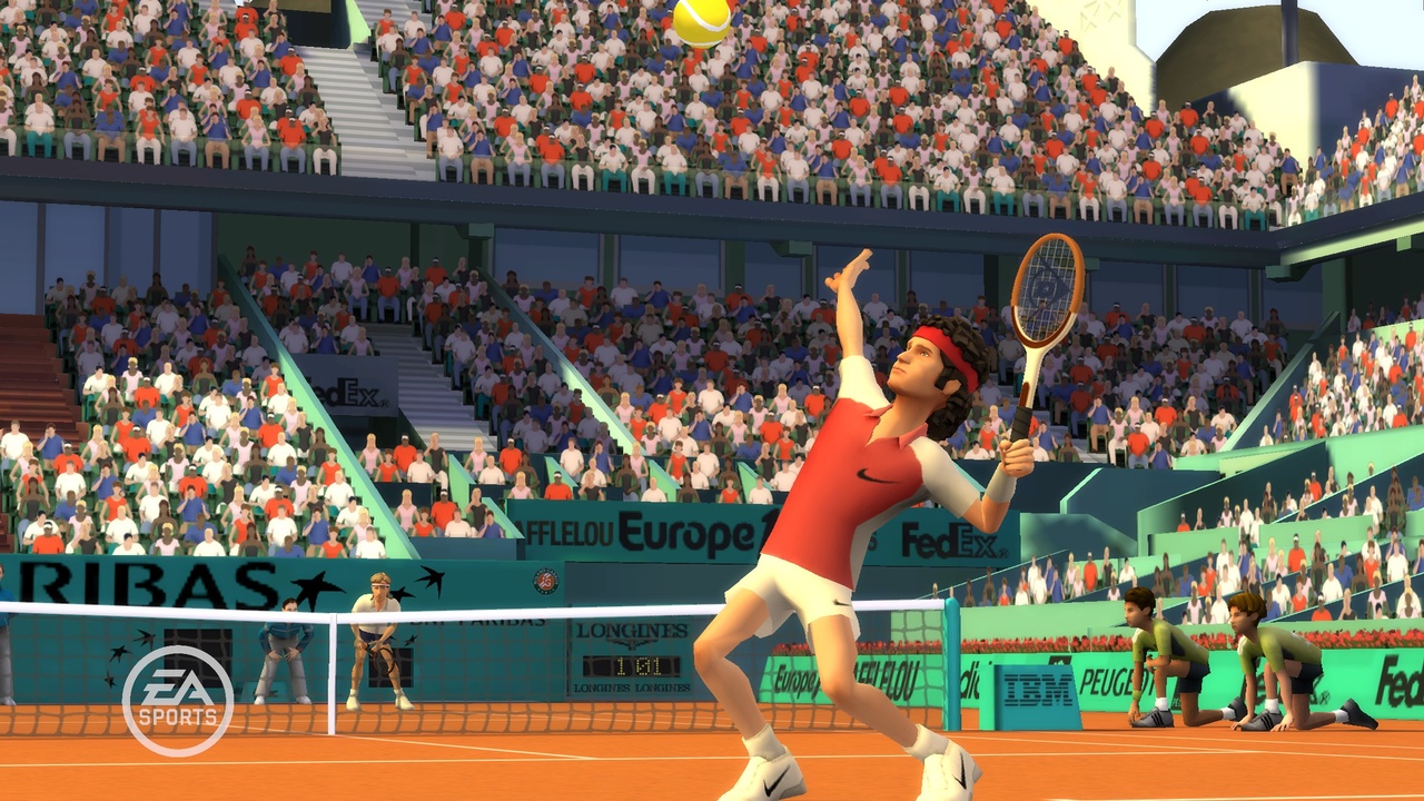 Grand Slam Tennis Podanie vyznieva relnejie vaka astejm chybm i dvojchybm spsobenm stresom.