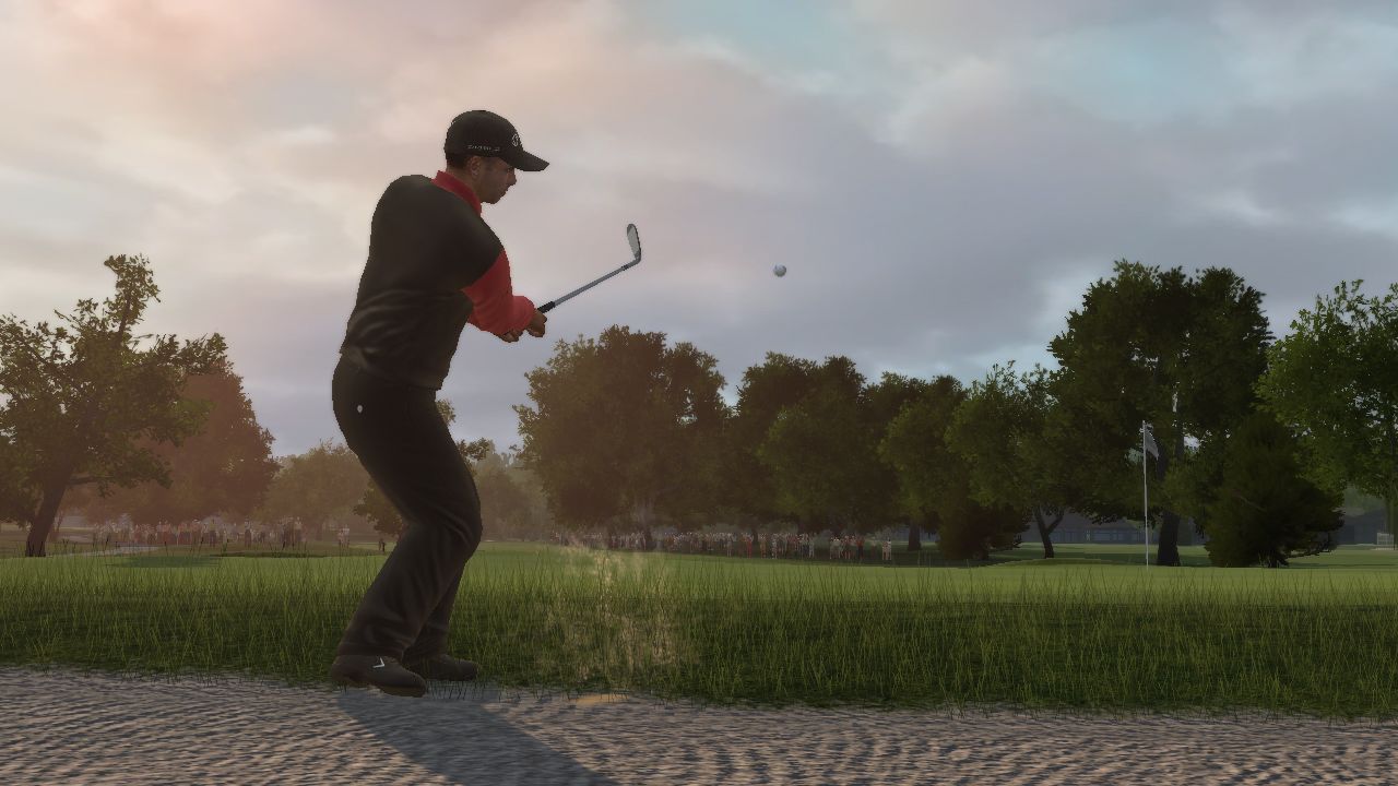 Tiger Woods PGA Tour 10 Vyhraba sa z piesku nie je vdy jednoduch, ale ide to.