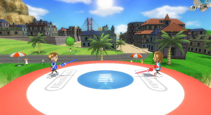 Wii Sports Resort Sboj zana, pripravte si WMP expanzie, inak spolu ermova nemete.