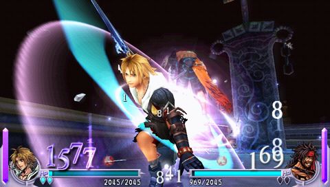 Dissidia Final Fantasy Detaily postv a efekty s asn.