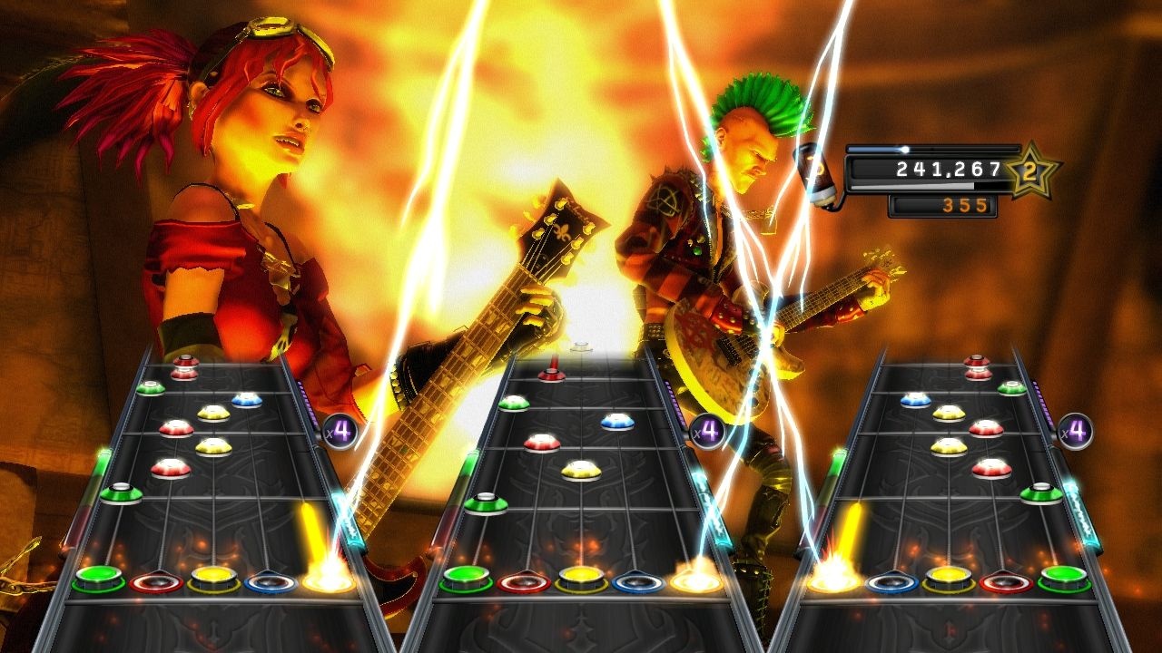 Guitar Hero: Warriors of Rock O svoje vkony sa mete rovno podeli na Facebooku alebo Twitteri.