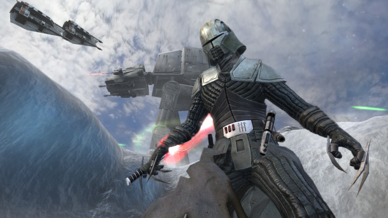 Star Wars: Force Unleashed  Ultimate Sith Edition Bitva o Hoth zaala.