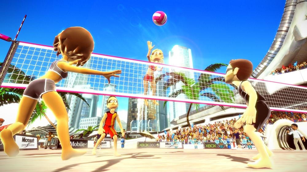 Kinect Sports Volejbal pote, ale neprekvap.