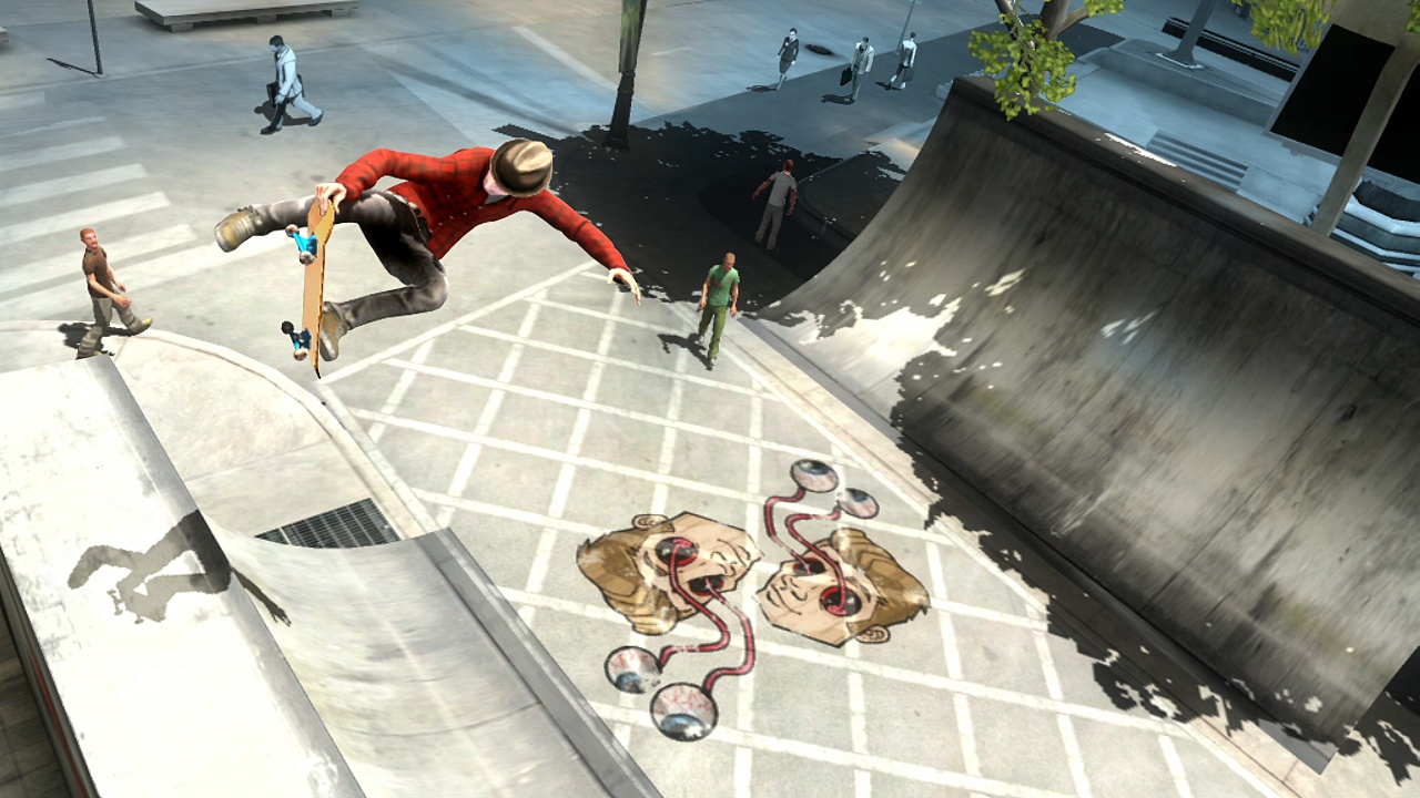 Shaun White Skateboarding Jazda v rampe je zvldnut na jednotku. Vborn pocit z vky aj rchlosti.