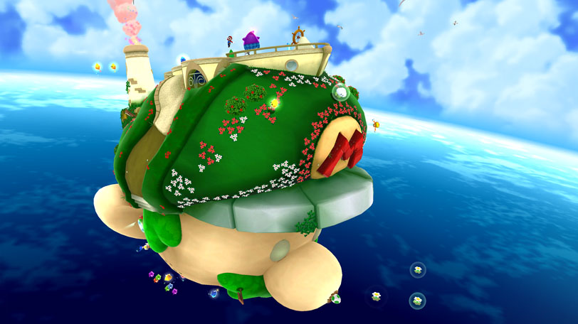 Super Mario Galaxy 2 Schvlne, kto by odolal skkaniu na tejto plante?