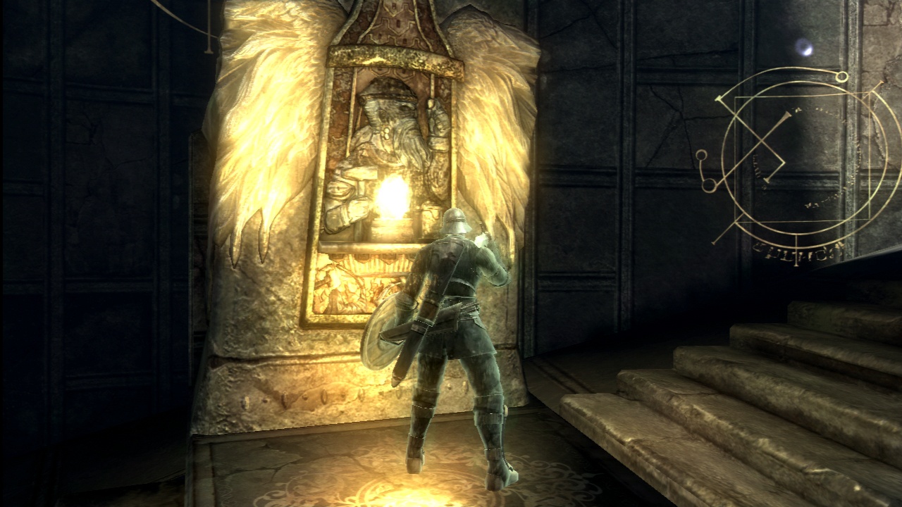 Demon's Souls Artefakty v zabudnutých chodbách sú úplne bežné a ponúknu čas na oddych od boja.