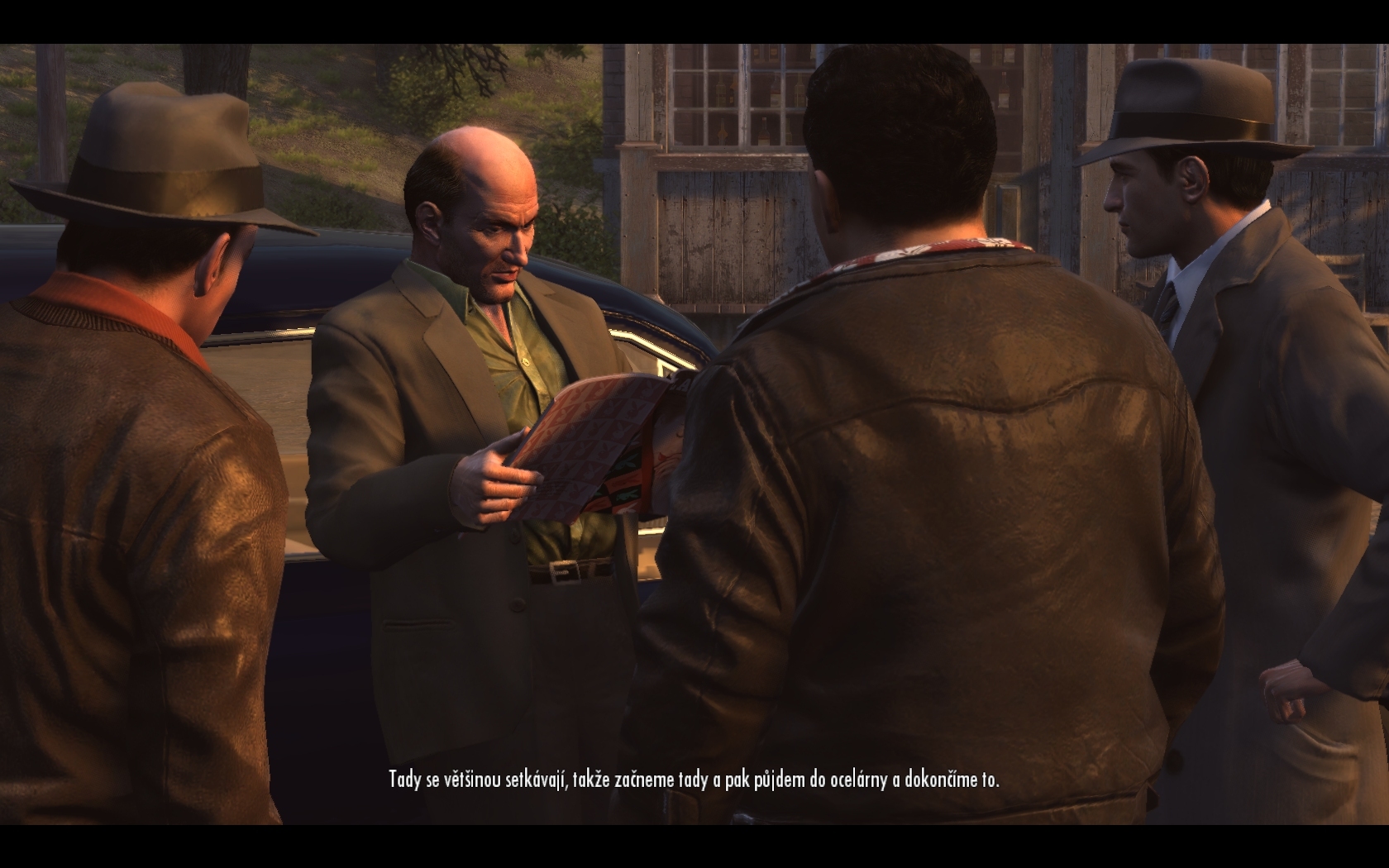 Mafia II Príbeh je nosnou časťou hry, detaily postáv a animácie v nich vyniknú.