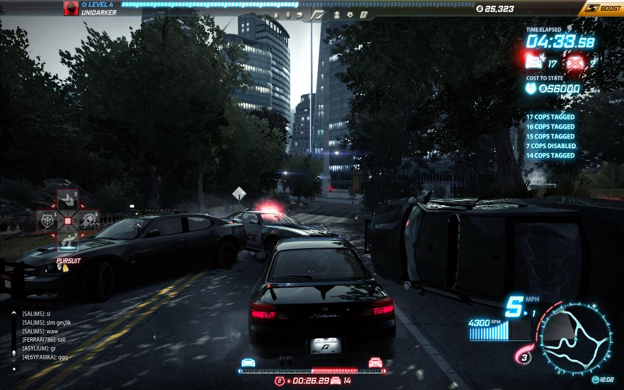 Need For Speed World Nahaky s policajtmi vm sce prines pokuty, ale aj odmeny.