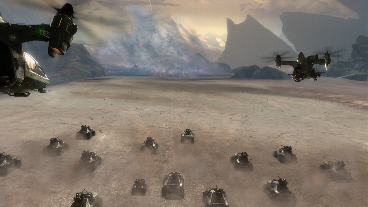 Halo: Reach Planétu Reach čakajú masívne boje.