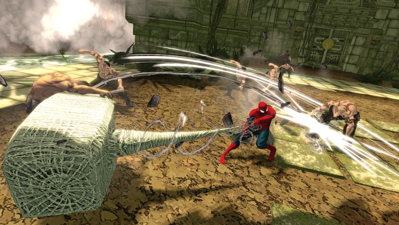 Spider-Man: Shattered Dimensions Niektor komb pripomnaj Krata z GOW.