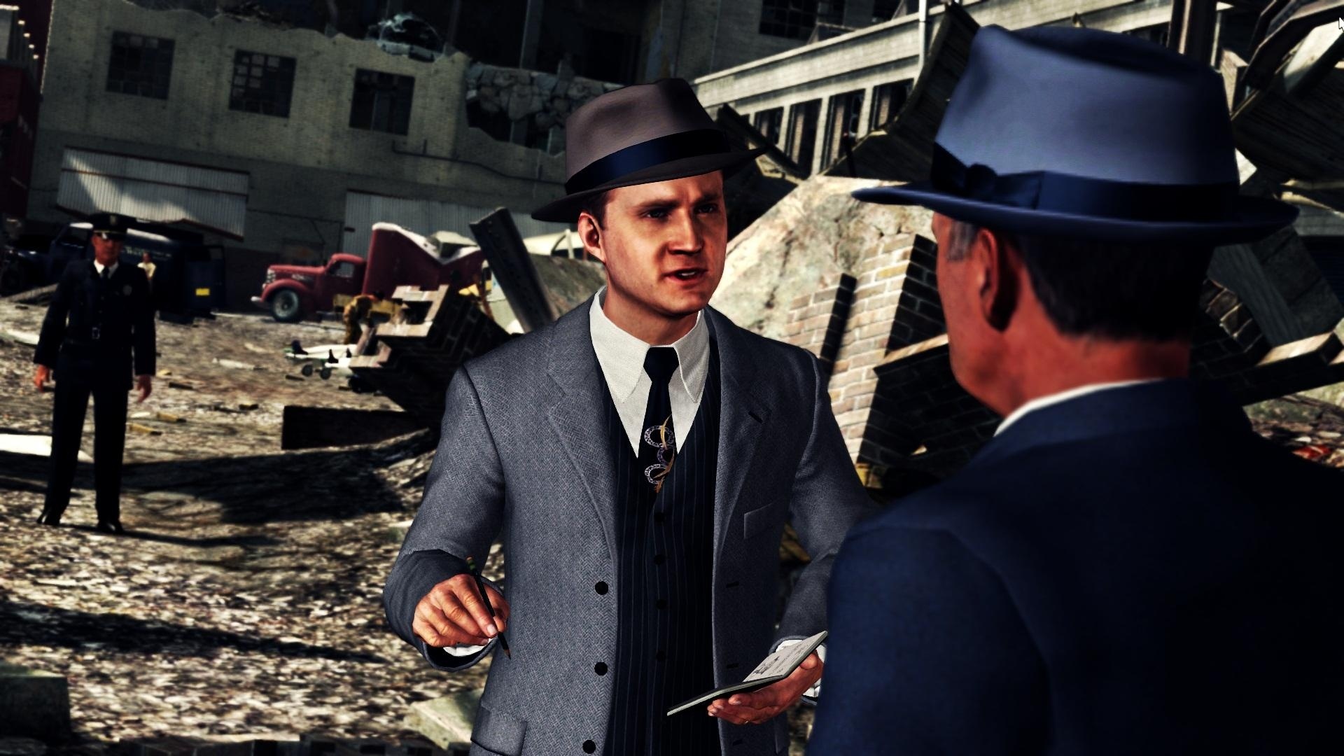 L.A. Noire Spovede svedkov prebiehaj aj na miestach inu.